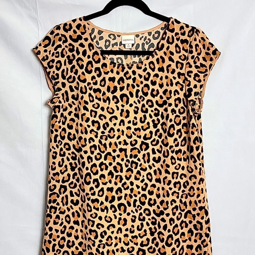 🖤5/$20🖤 MERONA.. leopard print dress..